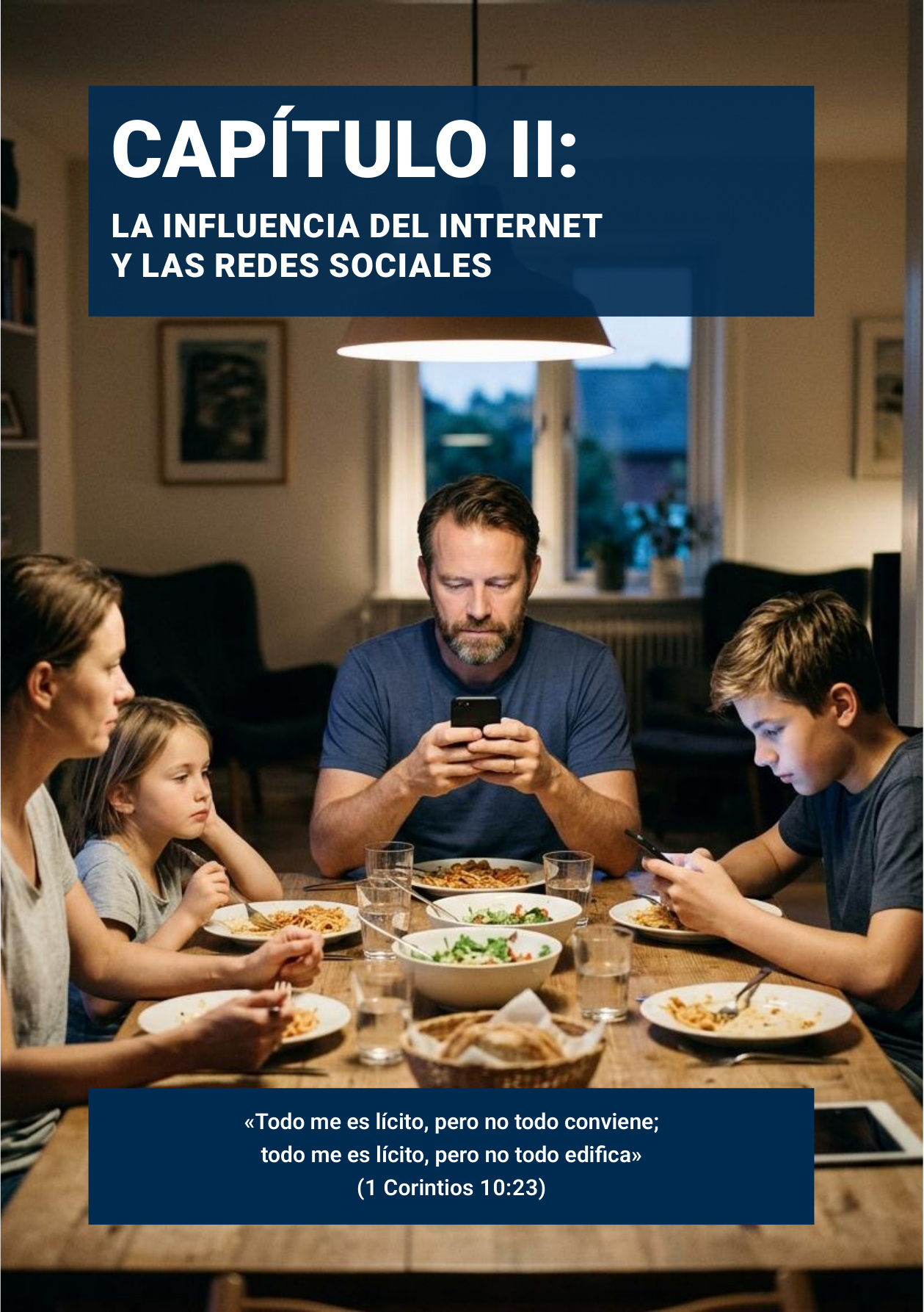 Portadilla original del CAPÍTULO II: La influencia del internet y las redes sociales