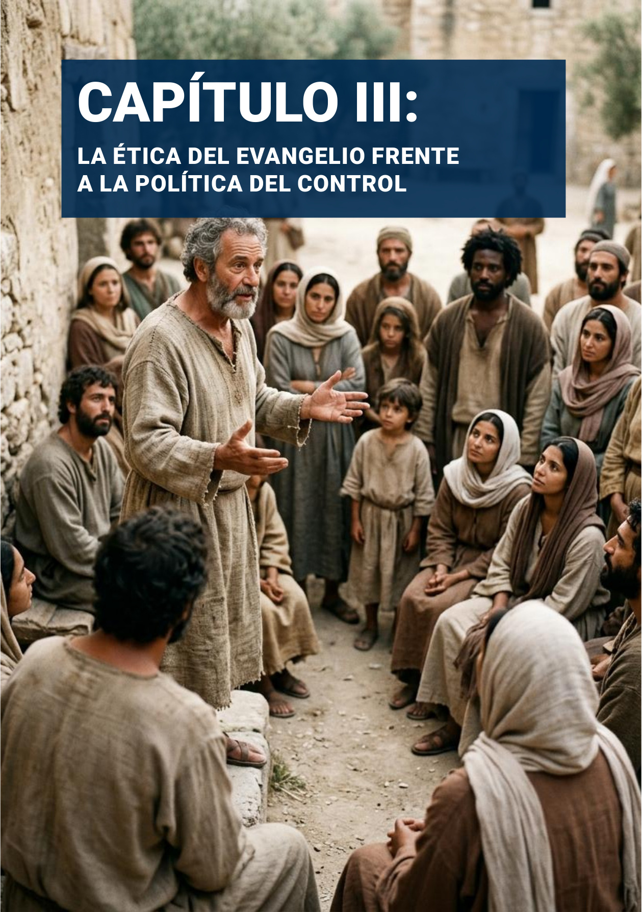 Portadilla original: CAPÍTULO III: LA ÉTICA DEL EVANGELIO FRENTE A LA POLÍTICA DEL CONTROL