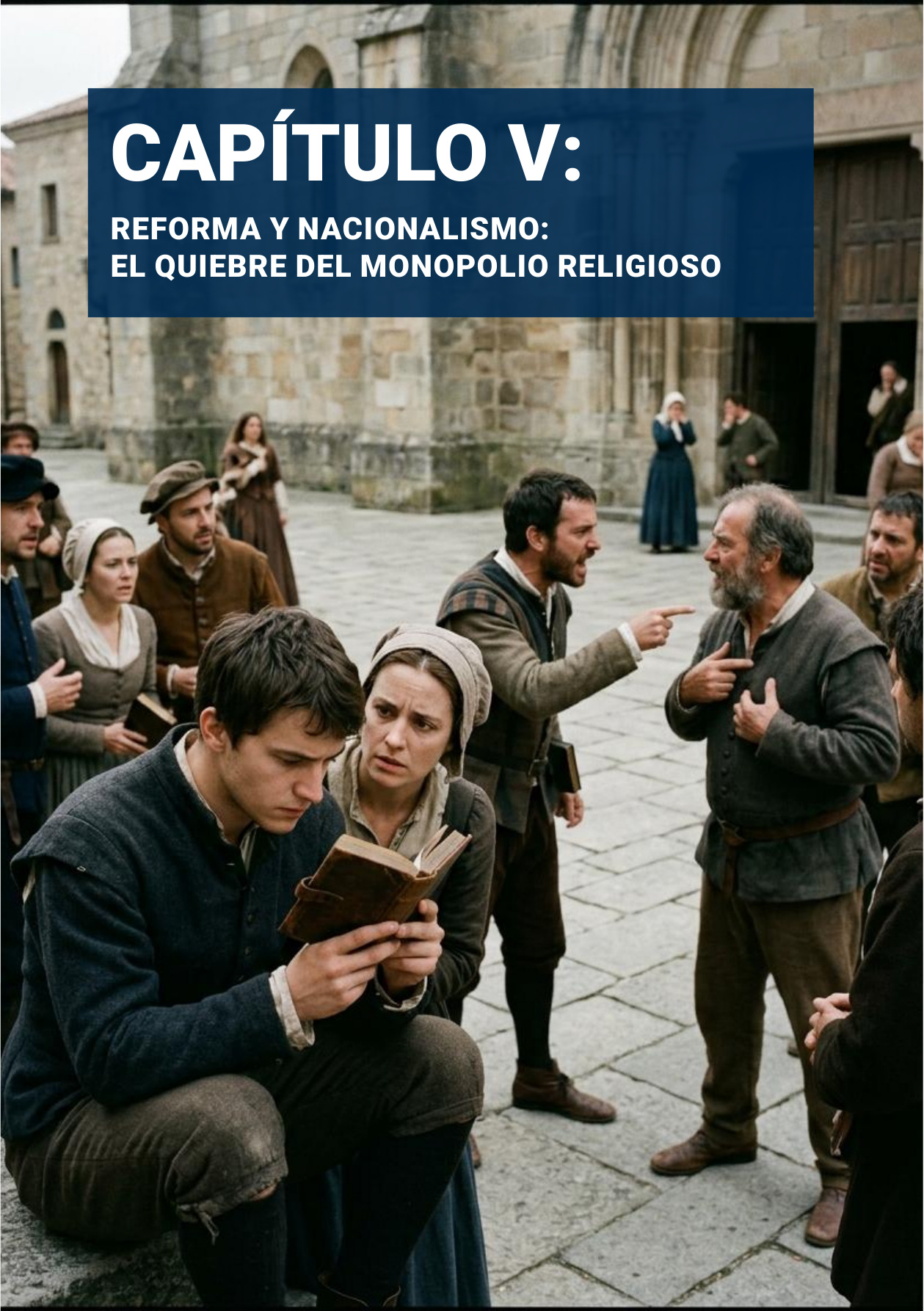 Portadilla original: CAPÍTULO V: REFORMA Y NACIONALISMO: EL QUIEBRE DEL MONOPOLIO RELIGIOSO
