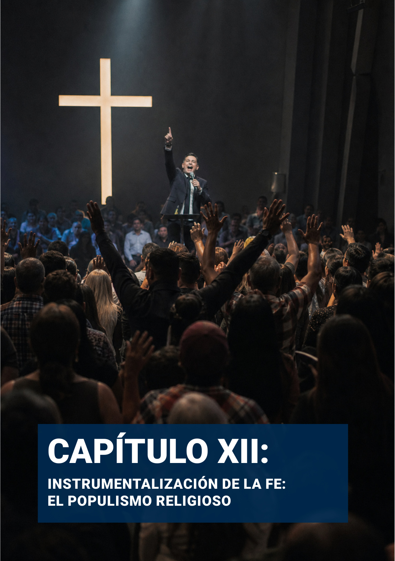 Portadilla original: CAPÍTULO XII: INSTRUMENTALIZACIÓN DE LA FE: EL POPULISMO RELIGIOSO
