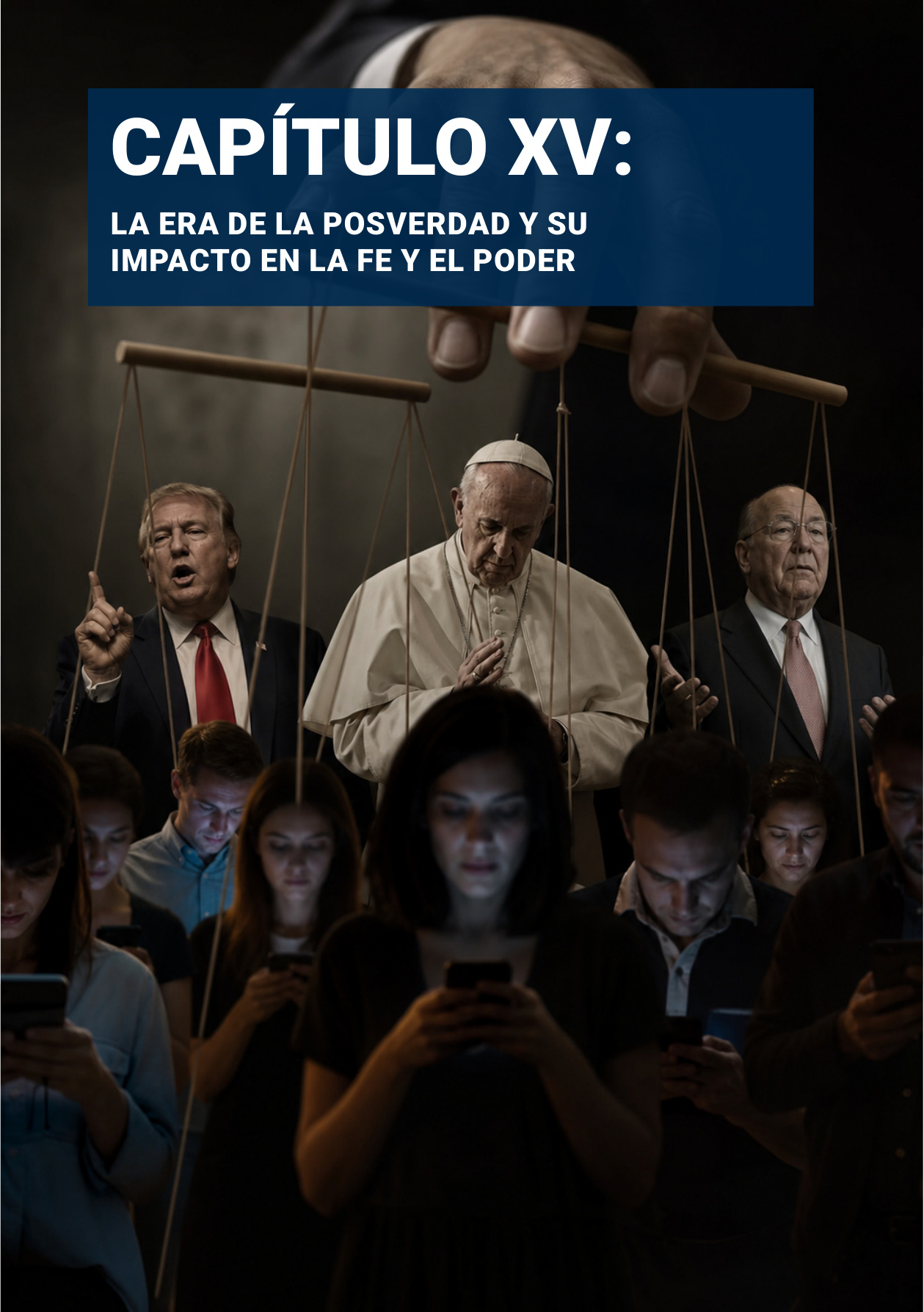 Portadilla original: CAPÍTULO XV: LA ERA DE LA POSVERDAD Y SU IMPACTO EN LA FE Y EL PODER