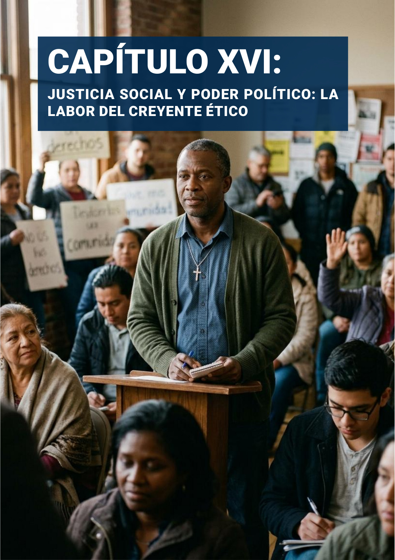 Portadilla original: CAPÍTULO XVI: JUSTICIA SOCIAL Y PODER POLÍTICO: LA LABOR DEL CREYENTE ÉTICO