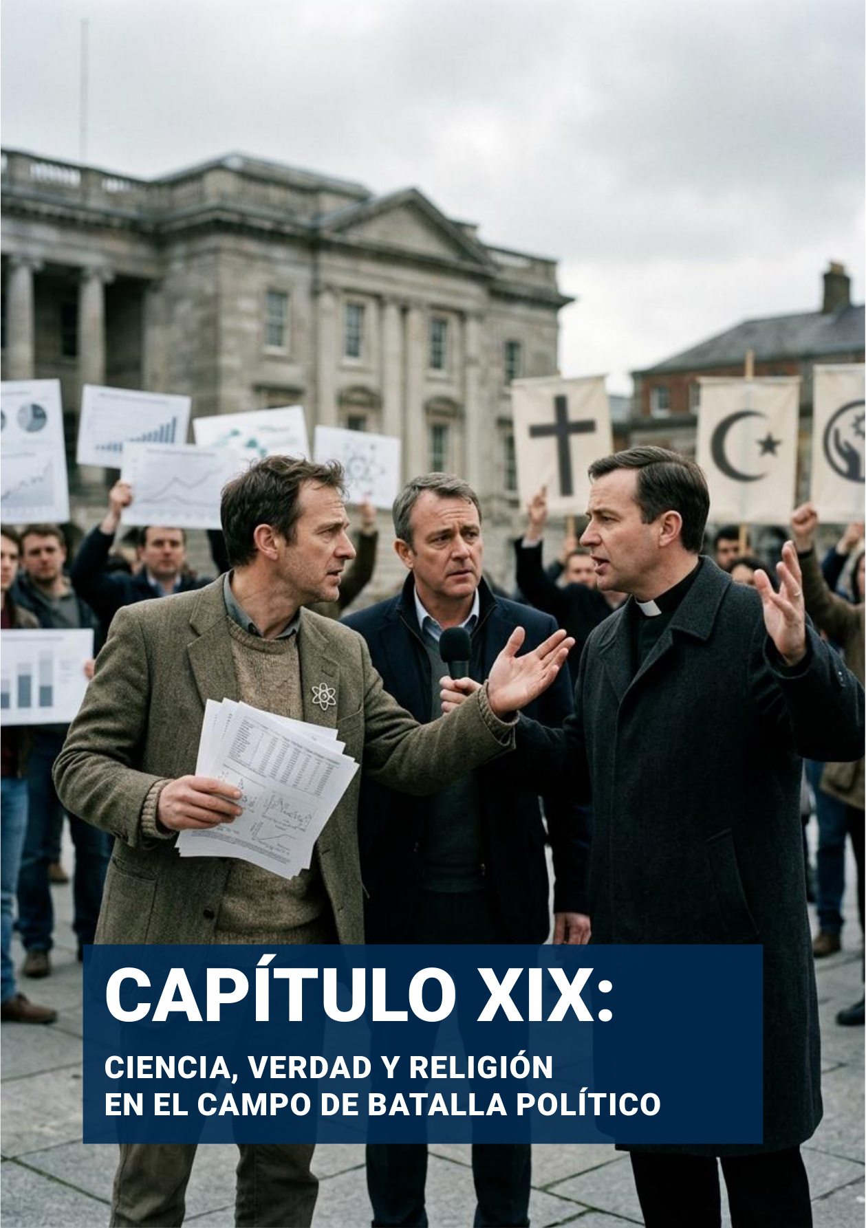 Portadilla original: CAPÍTULO XIX: CIENCIA, VERDAD Y RELIGIÓN EN EL CAMPO DE BATALLA POLÍTICO