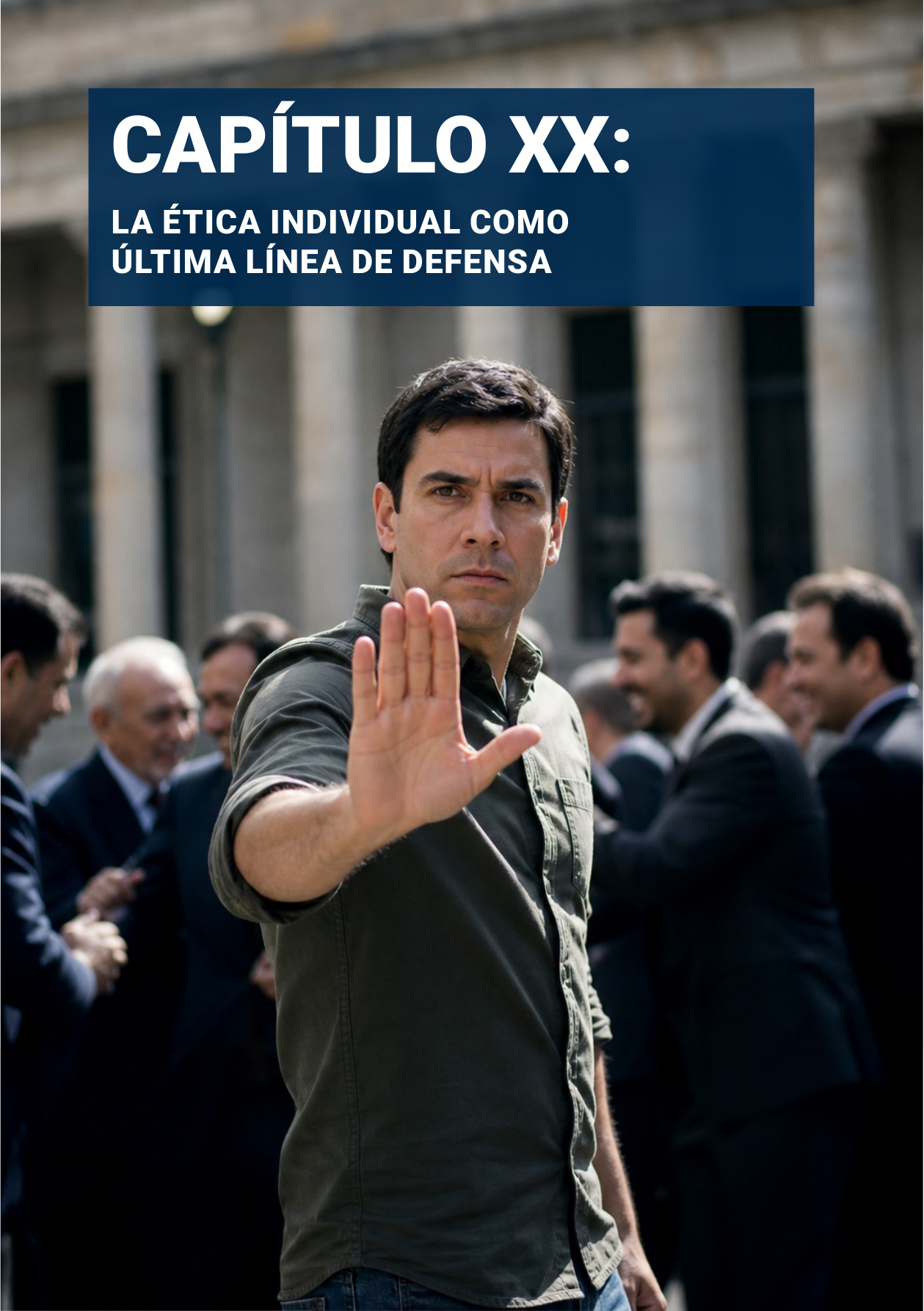 Portadilla original: CAPÍTULO XX: LA ÉTICA INDIVIDUAL COMO ÚLTIMA LÍNEA DE DEFENSA